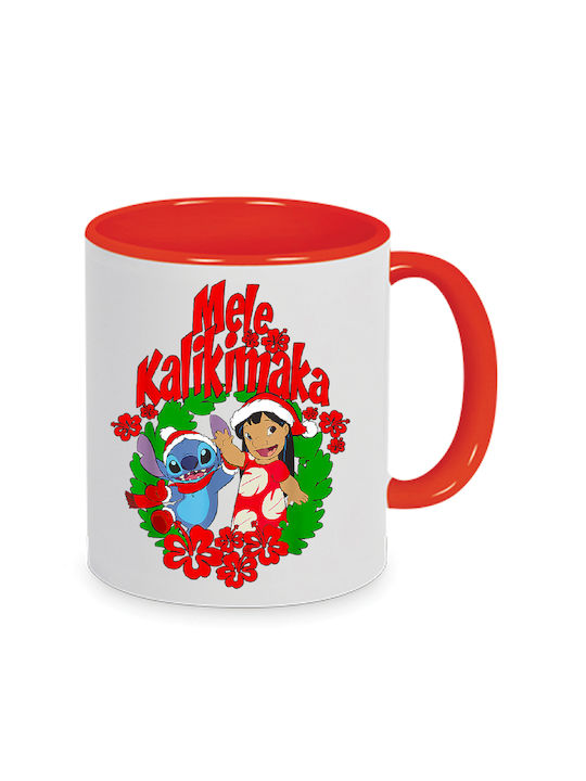 Christmas Mug Ceramic White