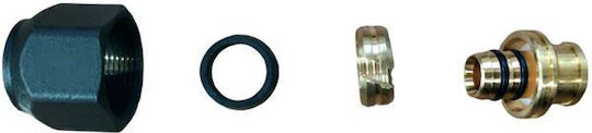 Brass Form Φ18x2 Female Pipe Niple Fittings Multilayered Pipe 18mm 7153182