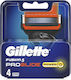 Gillette Fusion5 ProGlide Power Глави за Смяна с 5 Остриета и Мазна Лента 8 Бройки
