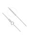 Xryseio White Gold Chain Neck 18K Length 40cm