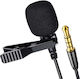 Avizar LAPEL-LM1 Микрофон 3.5mm Πέτου, Clip On за Вокали в Черен Цвят