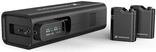 Sennheiser Profile Wireless 2 Channel Σετ Μικρόφωνο Lightning Πέτου, Clip On