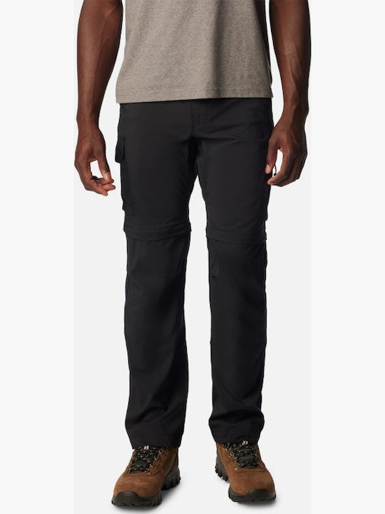 Columbia Ridge Utility Convertible Pant Ανδρικό Μακρύ Παντελόνι Πεζοπορίας Ασημί