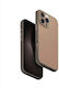 Uniq Umschlag Rückseite Synthetisches Leder Braun (iPhone 17 Pro Max / iPhone 17 Pro / iPhone 16 Pro Max)
