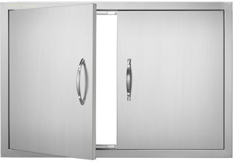 Πόρτα Bbq Vevor 838x558 Mm Διπλή Ανοξείδωτη Εξωτερική Κουζίνα Smmbscjmys33qvdxtv0
