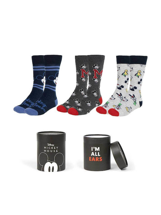 Cerda Mickey Κάλτσες Πολύχρωμες 3Pack