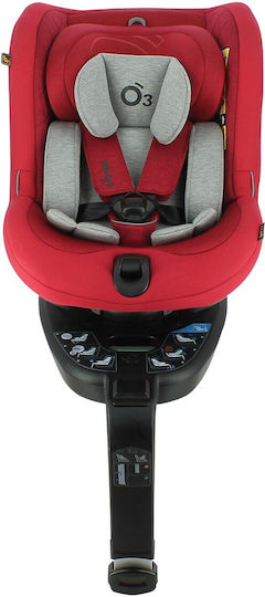 Nado O3 Καθισματάκι Αυτοκινήτου i-Size με Isofix Red
