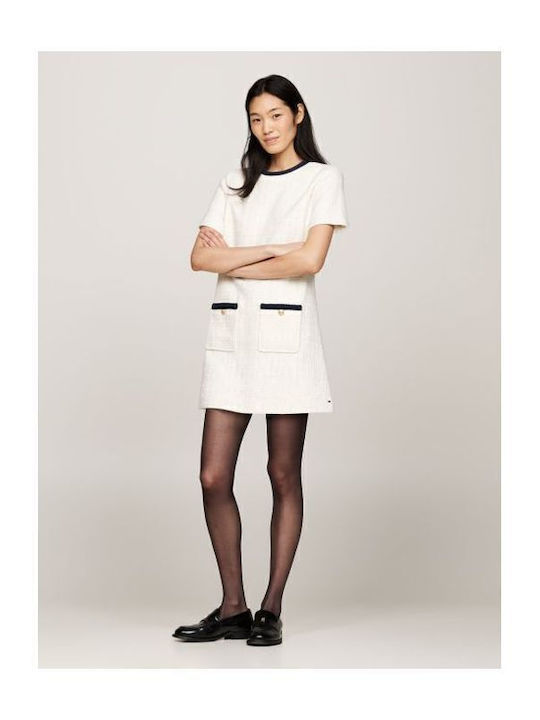 Mini Φόρεμα Ancient White