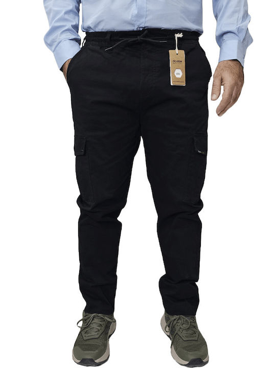 Double Παντελόνι Cargo Black