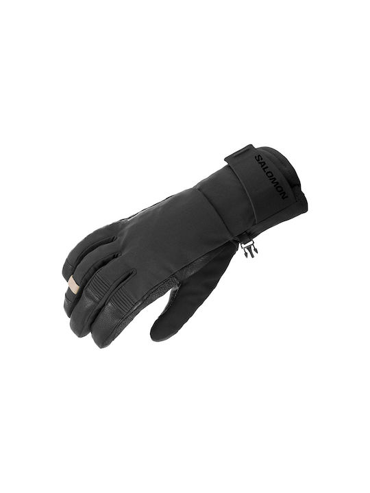 Salomon Ανδρικά Γάντια Σκι & Snowboard με Μεμβράνη Gore-Tex Μαύρα