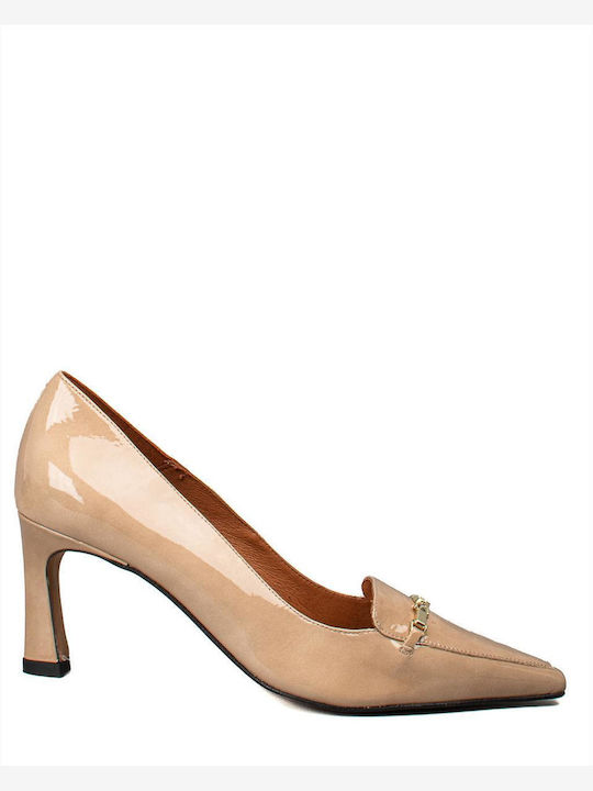 Angel Alarcon Beige Heels