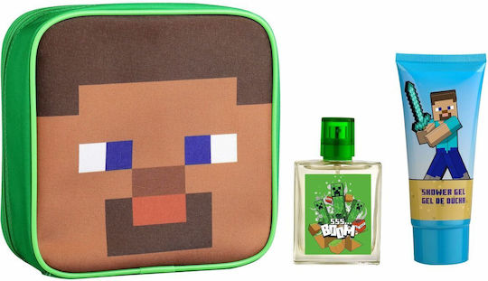 Air-Val International Minecraft Σετ Παιδικό Eau de Toilette 30ml