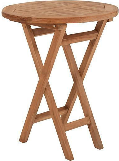 Τραπέζι Winston Πτυσσόμενο 70x70x75εκ. Φυσικό Τραπέζι Winston Πτυσσόμενο 70x70x75εκ. Φυσικό