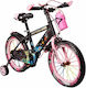 Bicicletă pentru copii Action One 16" City Genesis Roz