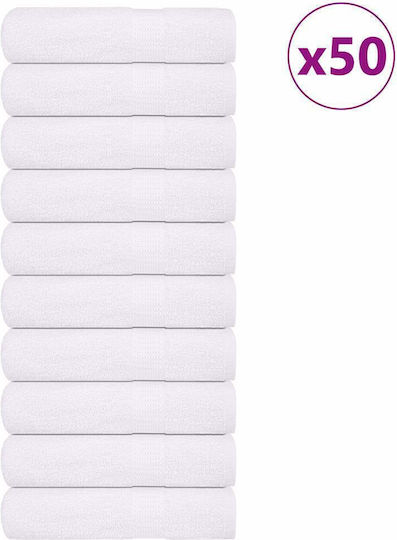 vidaXL Set 50 Hotelhandtücher 100x50 cm Gewicht: 360gsm