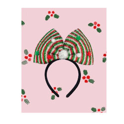 Headband with Bow Pattern