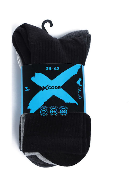 Xcode Ανδρικές Κάλτσες Πολύχρωμες 3Pack