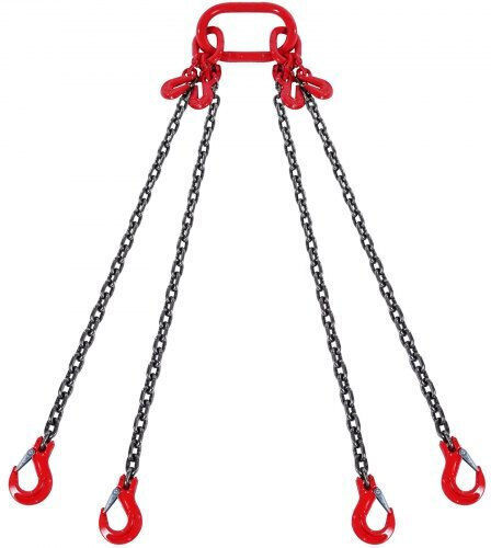 4-Strang Hebekette 3/8" x 10' Vevor G80 Haken 18400 lbs Dgdlhhmgfh1jvnvoqv0