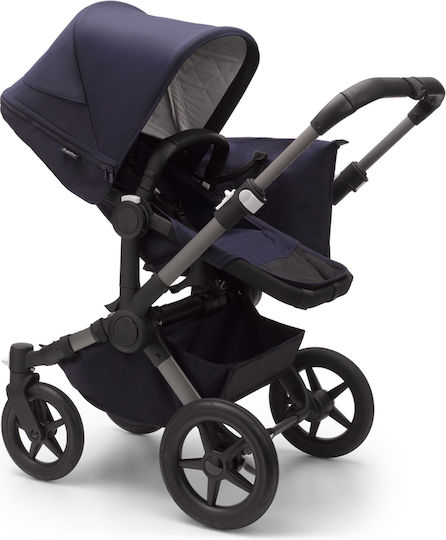 Bugaboo Donkey 5 Mono Reglabil 2 în 1 Cărucior pentru copii Potrivit pentru Nou-născut Classic Graphite/Dark Navy