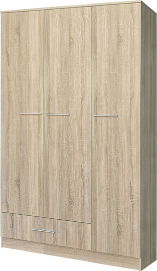 Cajsa Τρίφυλλη Ντουλάπα 90x50x195cm Cajsa Τρίφυλλη Ντουλάπα 90x50x195cm