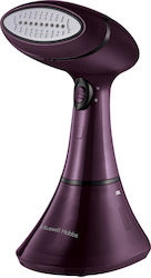 Russell Hobbs Steam Genie Colour Control Ατμοκαθαριστής Ρούχων Χειρός 1800W Μωβ