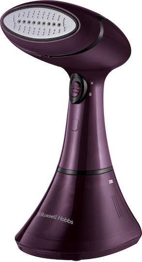 Russell Hobbs Steam Genie Colour Control Ατμοκαθαριστής Ρούχων Χειρός 1800W Μωβ