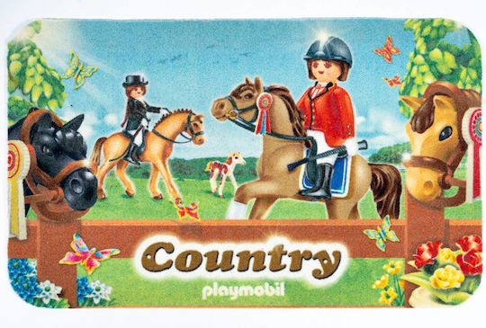 Πατάκι Εισόδου Παιδικό Playmobil 004 Deco Country 50x80 Sdim