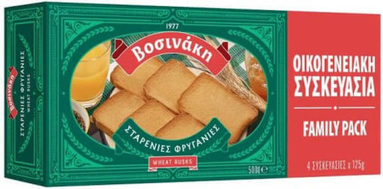 Vosinaki Wheat Rusks Family Pack 500g