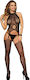 Subblime Subblime Mesh Black Bodystocking