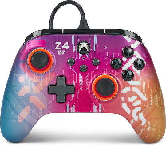 PowerA Enhanced Wired Gamepad for Xbox Series Cyber Style
