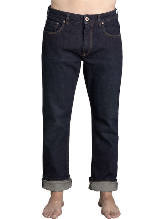Men's Jeans Pants with Regular Fit Dark Blue