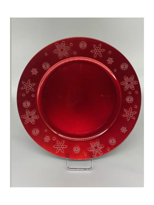 Christmas Platter Red