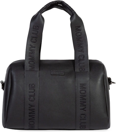 Childhome Τσάντα-Αλλαξιέρα Ώμου/Χειρός Mommy Μαύρη 38x21x27εκ.
