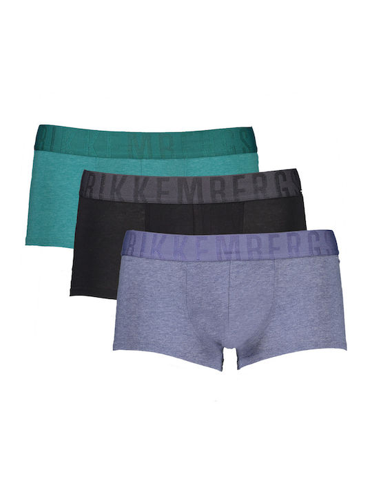 Bikkembergs Men's Boxers Green 3Pack