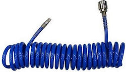 Spiral Hose Compressed Air Strend Pro Airtool Pu010 Quick Coupling 1/4" 10m D5x8mm