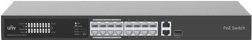 16-port Poe Switch 1 Gigabit Ethernet Port 1 Combo Port Unv Nsw2020-16t1gt1gc-poe-in
