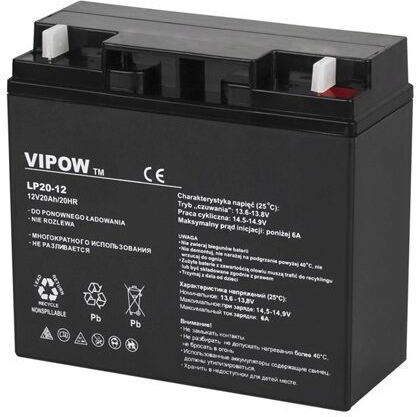 12V Blei-Gel-Batterie 20Ah Wartungsfrei 181x77x167 mm