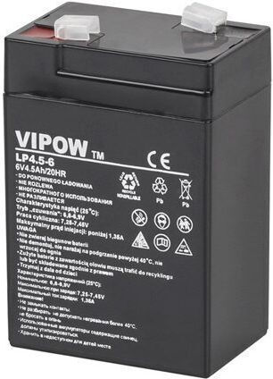 Baterie cu gel de plumb 6V 4.5Ah fără întreținere