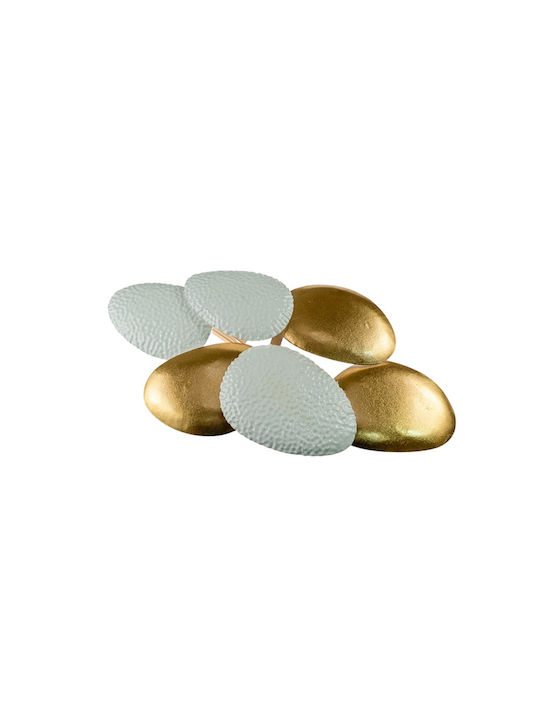 Zen Collection Leuchte Wand Gold 49.5x25.5x10.5cm