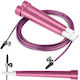 NEO Sport Springseil Fitness mit Gewicht 2.98m Rosa mit einstellbarer Länge