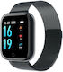 Brățară Fitness Slim Smartwatch T80s Negru Ecra...