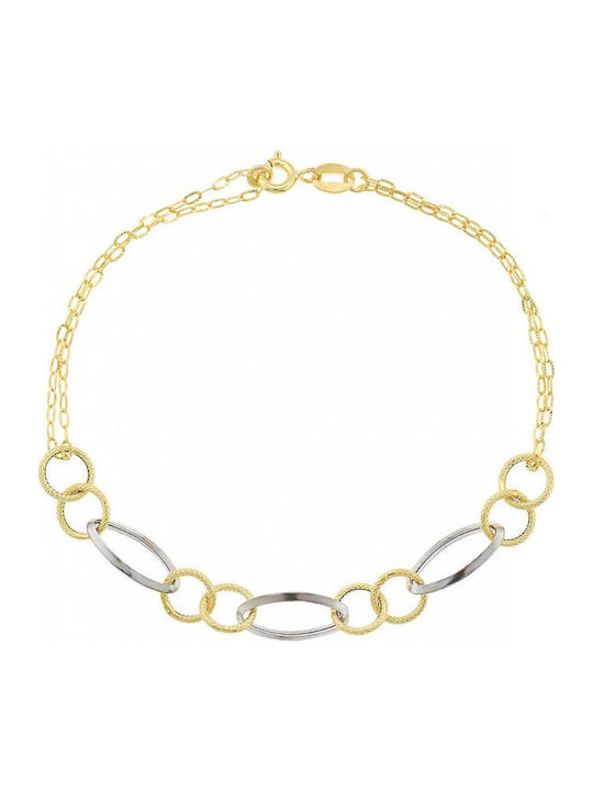 Mertzios.gr Women's Bracelet made of White gold 14K