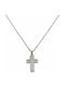 Kostibas Fashion Cross from Steel with Chain