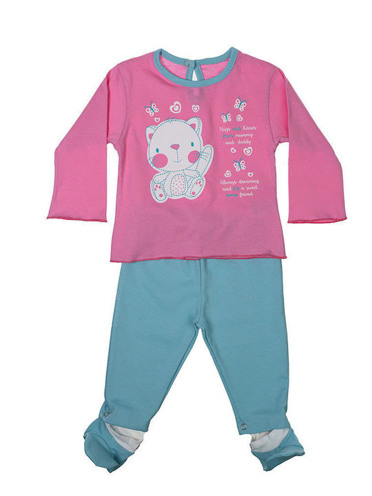 Joom Kids Pyjamas Cotton Pink