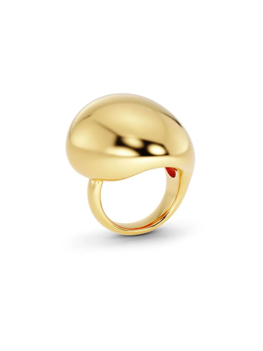 Edblad Γυναικείο Δαχτυλίδι από Ατσάλι Επιχρυσωμένο
