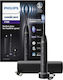 Philips Sonicare 7100 Ηλεκτρική Οδοντόβουρτσα με Αισθητήρα Πίεσης Μαύρη