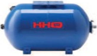 Hansa 112526 Einphasig Wasserdruckpumpe mit Horizontal Behälter 60 Liter