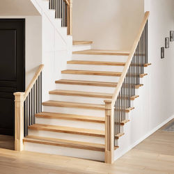 Vidaxl Treppenmatten 2 Stk. 120x30x2 cm Rohes M...