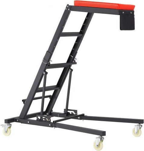 Vevor Automotive Reclining Ladder Adjustable Height 400 Lbs Heavy Duty Folding Car Repair Fdjxctyhxhx4d070nv0