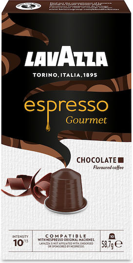 Nespresso-kompatible Kapseln Lavazza Gourmet Schokolade 10 Stück